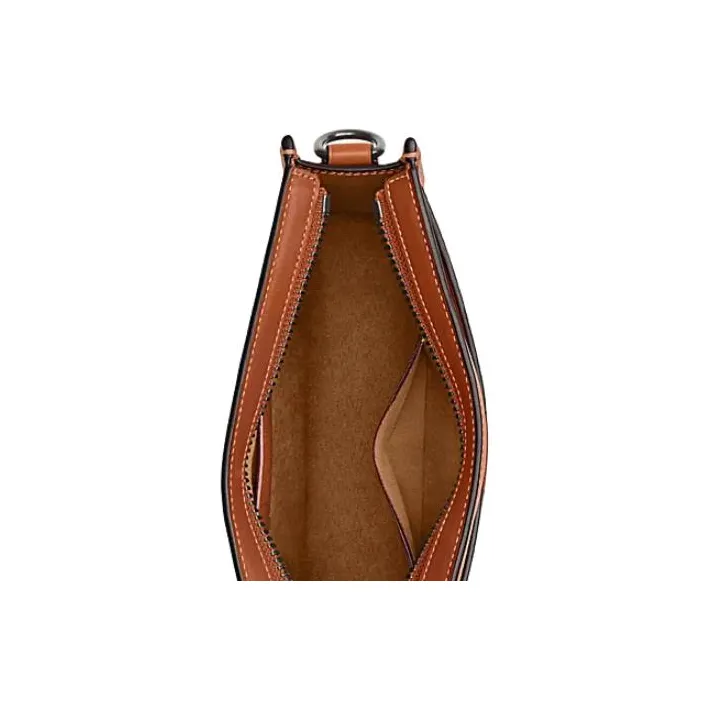 COACH Hitch Leather Shoulder Bag, Crossbody Bag Men's Truffle-2