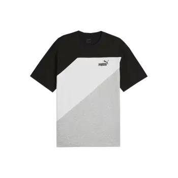 PUMA POWER Colorblock&nbsp;Men's Tee T-Shirt Men's Black