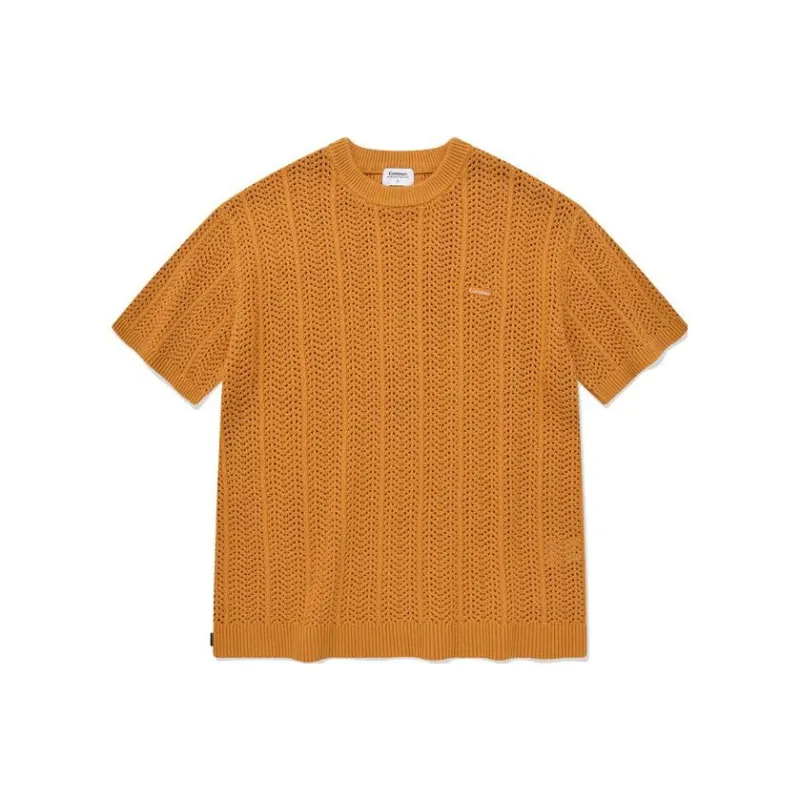 COVERNAT SS23 T Shirt Unisex Yellow-0