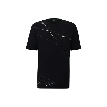 HUGO BOSS Seasonal Artwork Crewneck T Shirt