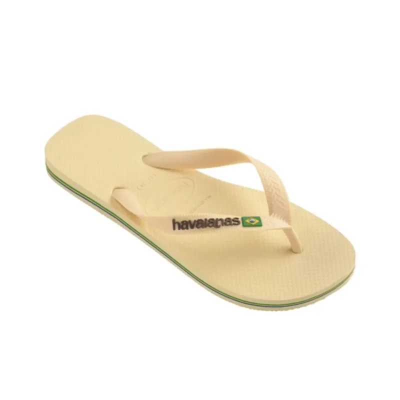 Havaianas Brazil Logo Flip Flops Women's Yellow-2