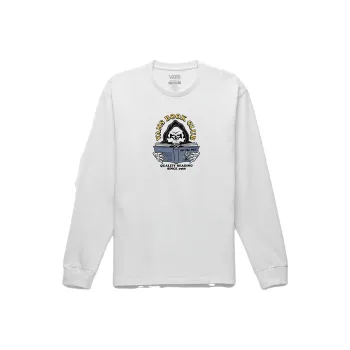 Vans Book Club Long Sleeve T-Shirt T-Shirt Men's White