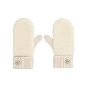 GUCCI   Knit Gloves Women's White