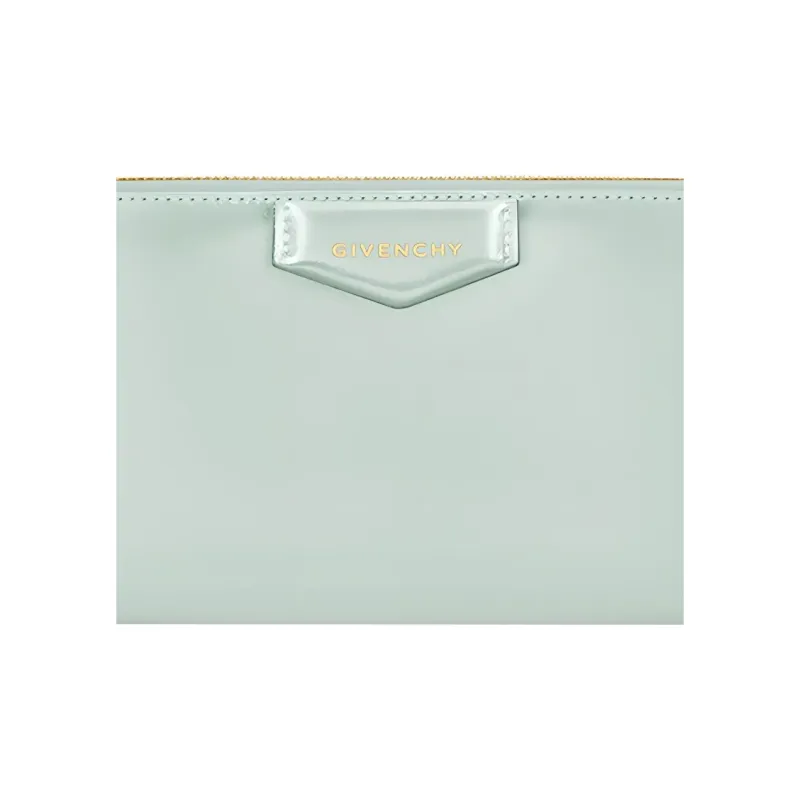 Givenchy Antigona Cow Leather Wallet Women's Light Green-4