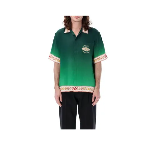 CASABLANCA T-Shirts Men Green