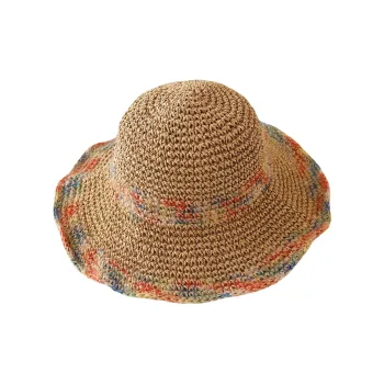 MITHAOL KUSC Straw Woven Bucket Hats Women's