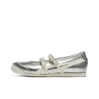 Onitsuka Tiger Slip Resistant, Breathable, Lightweight Low Top Casual Shoes Women's Silver