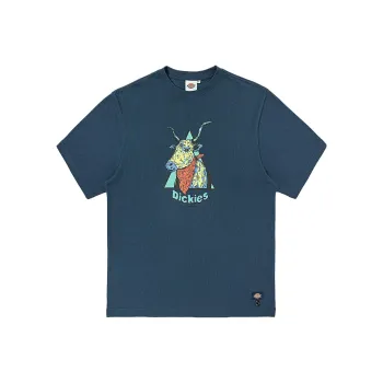 Dickies T Shirts Men Dark Marine Blue/CG7