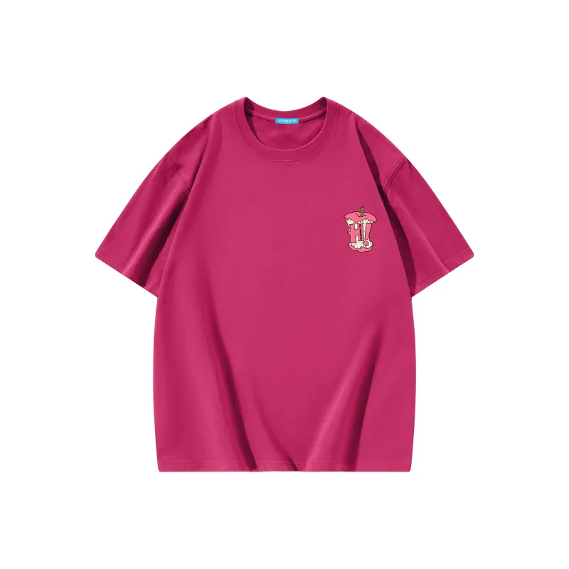 Small Columns Under The Sea T Shirt Unisex White-13