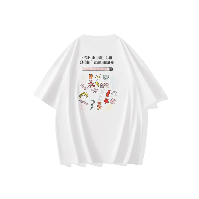 FIDO DIDO Short Sleeved T Shirts Unisex-10