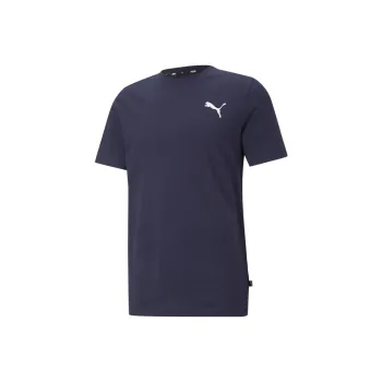PUMA Essentials Small Logo Tee T-Shirt Men's Blue