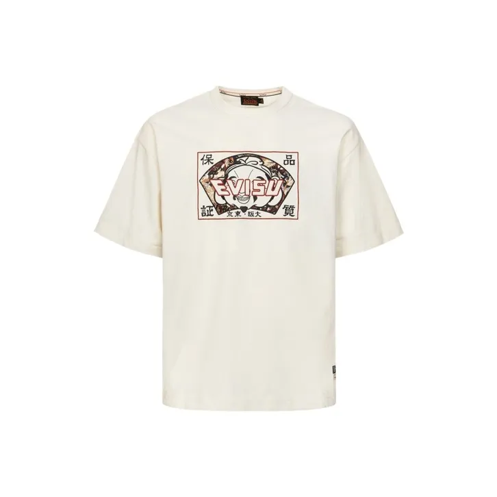 EVISU T Shirts Unisex-4
