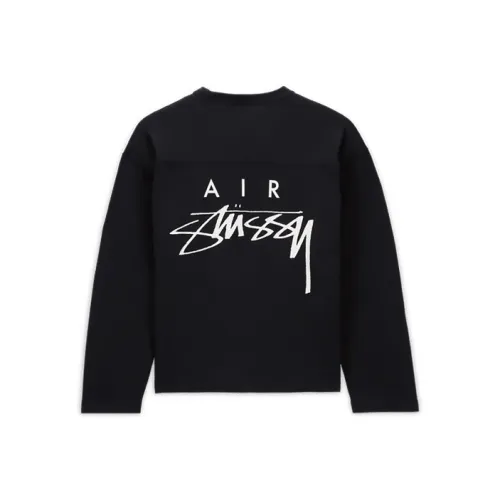 Nike Nike X Stussy Co branded FW23 T Shirt Asia Version Unisex Black