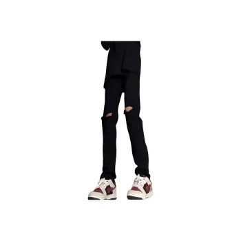 PAINT STAIN Jeans Unisex Black