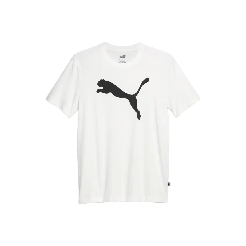 PUMA Essentials Big Cat Men's Tee T-Shirt Men's White-0