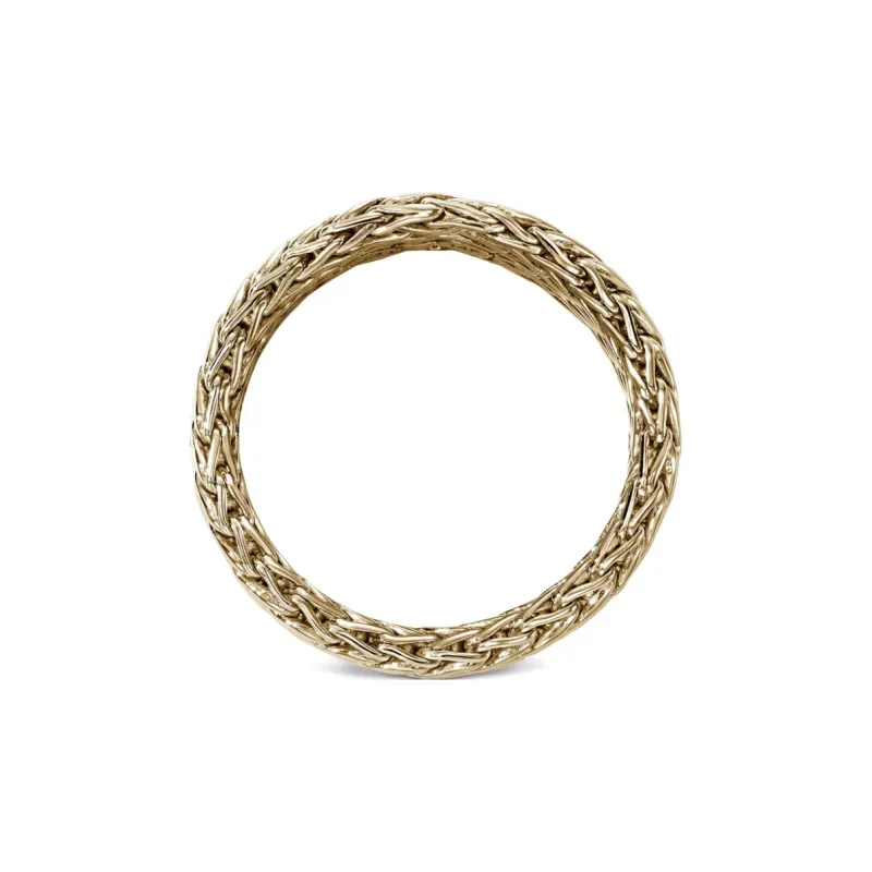 John Hardy 18kt Yellow Gold Classic Chain Ring-1
