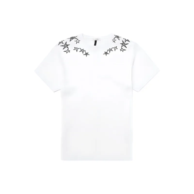 Valentino T Shirts Men White-0