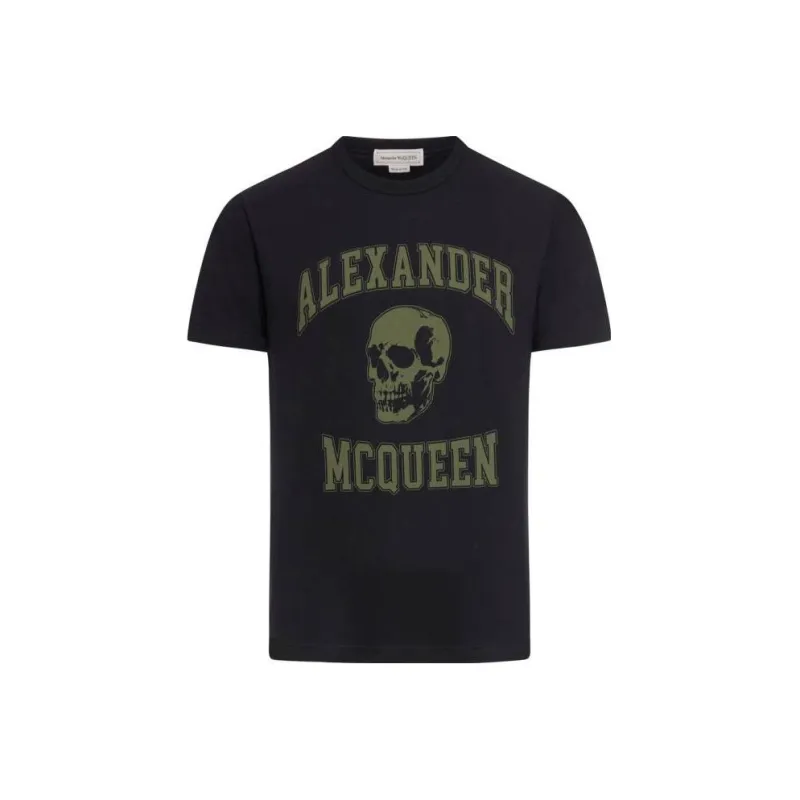 Alexander McQueen Graphic Printed Crewneck T Shirt-0