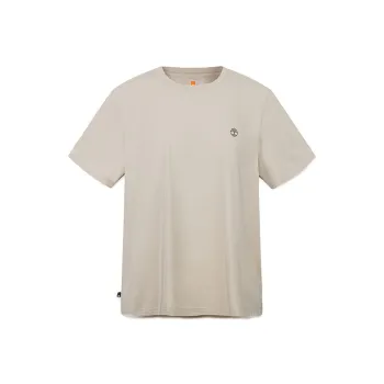 Timberland Set in Sleeve T Shirt Men's Sand