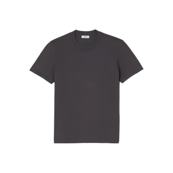 Sandro Embroidered-logo Cotton T-shirt