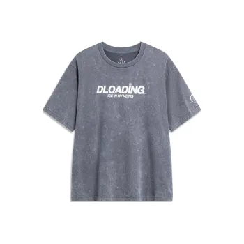 LiNing T Shirt Unisex Ebony Black