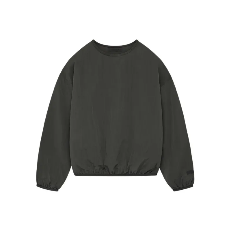 Fear Of God Essentials Crinkle Nylon Pullover Crewneck-0