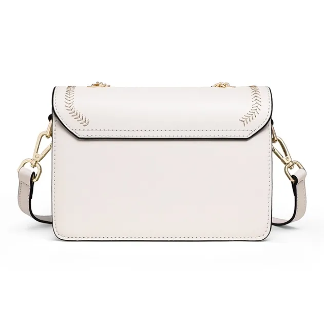 C°BANNER Split Cow Leather With Synthetic Leather Chain Small Square Bag Shoulder Bag Regular Women's Multicolor-13