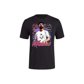 Adidas Free Shipping With AdiClub Messi Mural Tee
