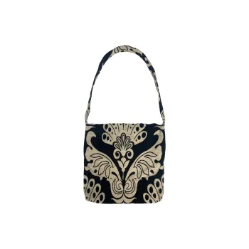 ANNASU Acrylic Shoulder Bag Women's Black