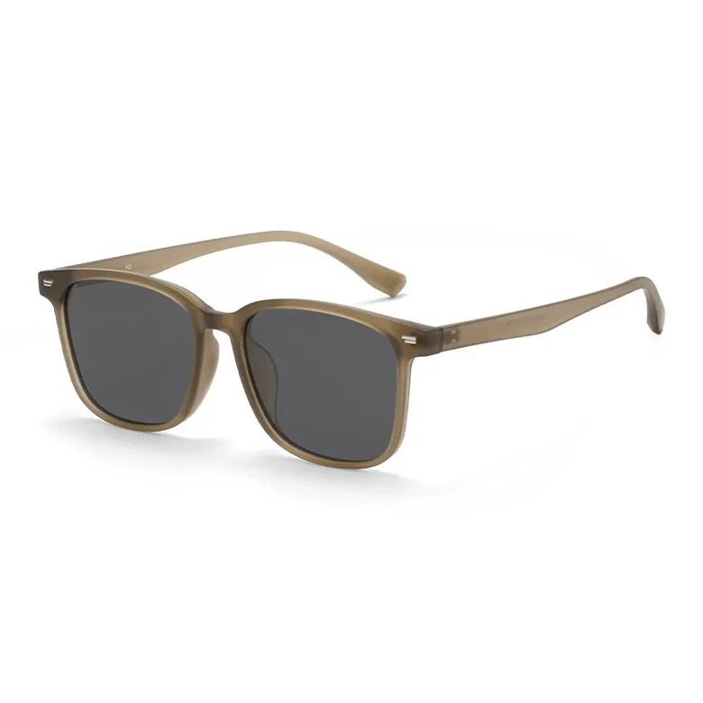 YAWEIKA TR/Memory Plastic Rectangular Sunglasses Unisex-4