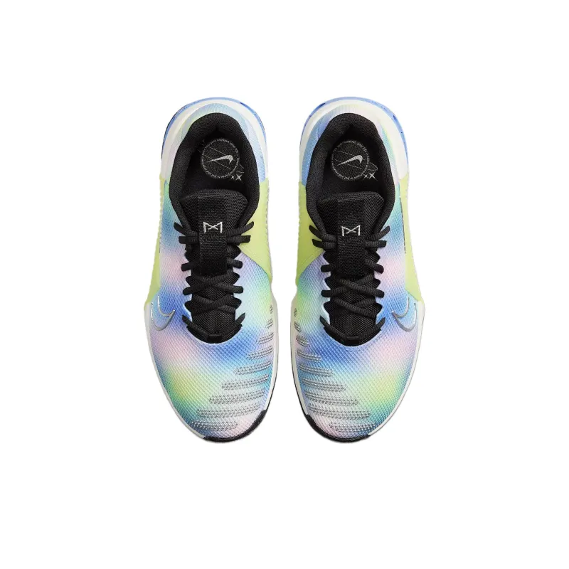 Nike Metcon 9 Se Black Light Lemon Twist Royal Pulse Metallic Silver Women's-3