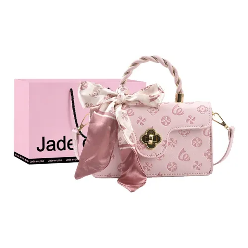 Jade En Plus PU Shoulder Bag, Crossbody Bag, Handbag Regular Women
s Pink/White