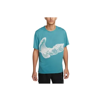 Nike Dri-FIT UV Run Division Miler T-Shirt Men's Green