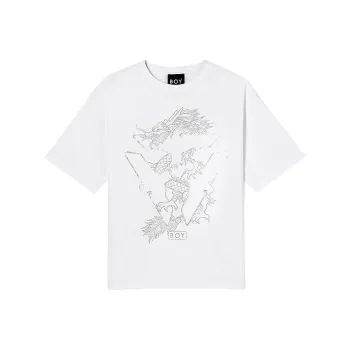 Boy London T Shirts Unisex White