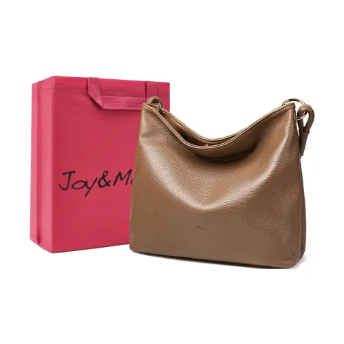 Joy&Mario Synthetic Leather Crossbody Shoulder Bags Women's Cocoa Coffee