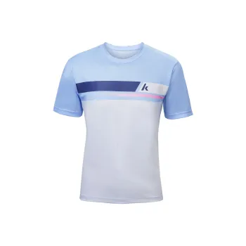 Kawasaki T-Shirt Men's Snowflake Blue