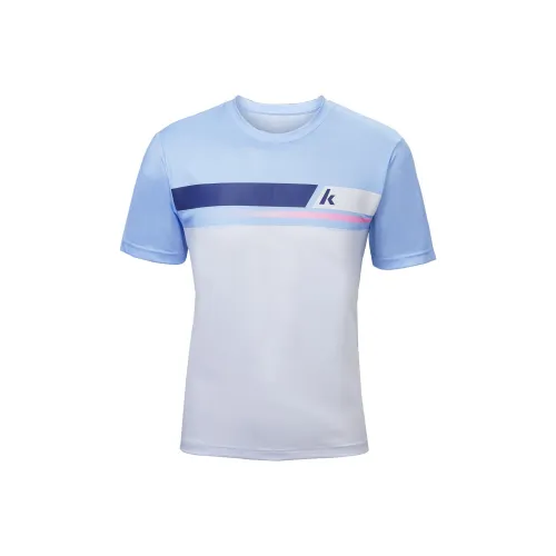 Kawasaki T Shirt Men's Snowflake Blue