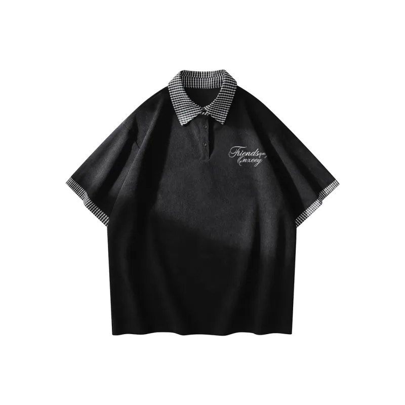Qnxeey Polo Shirts Unisex-0