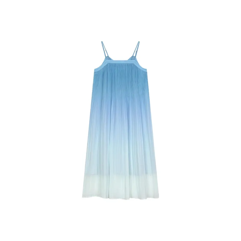 The Temptation Of The Muse Slip Dress Women's Blue-1