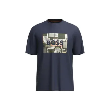 HUGO BOSS T Shirts Men Marine Blue