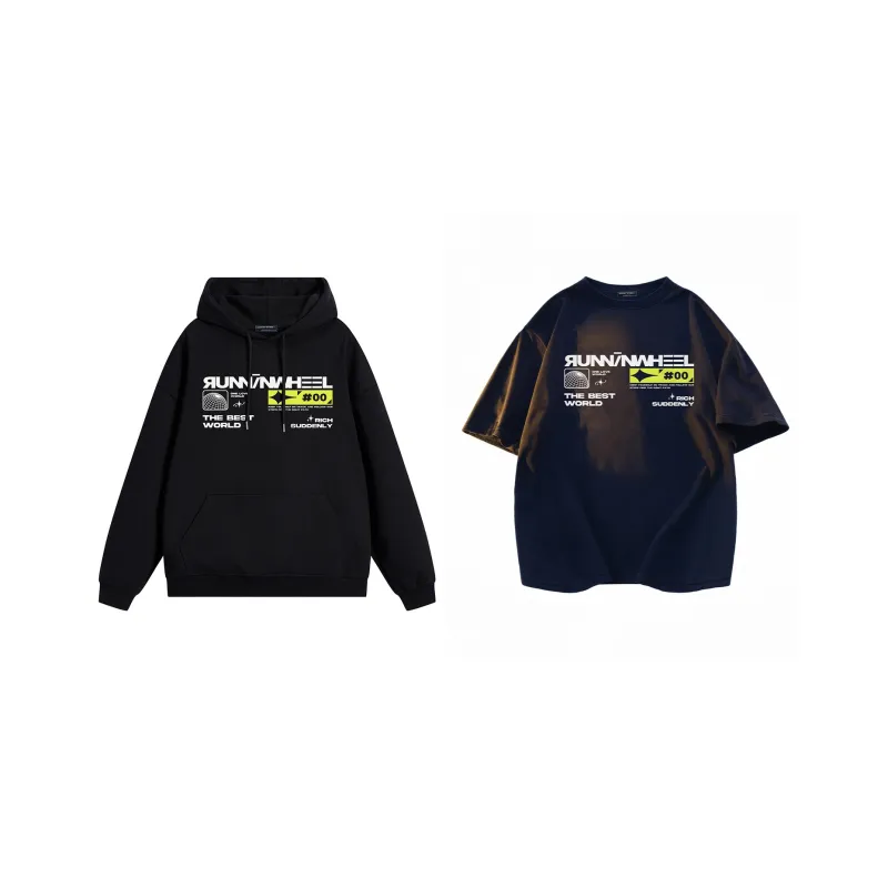 RUNNINWHEEL T Shirts Unisex-21