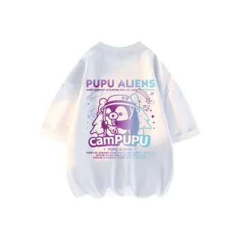 PUPU ALIENS T-Shirt Summer Unisex 2 Pack