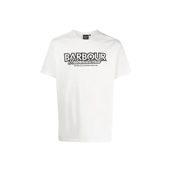 BARBOUR T Shirts Men White