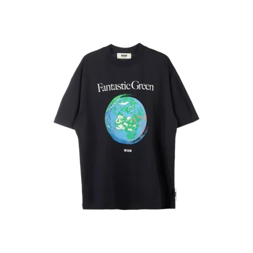 MSGM T Shirts Men Black