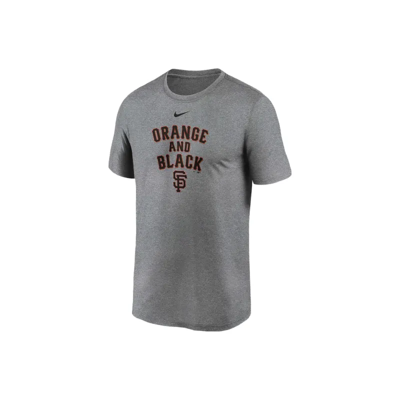 Mlb X Nike T-Shirts Men Basic Gray-0