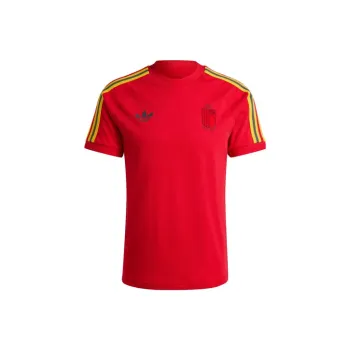 Adidas Originals Belgium Adicolor 3 Stripes T Shirt T Shirt Men's Red