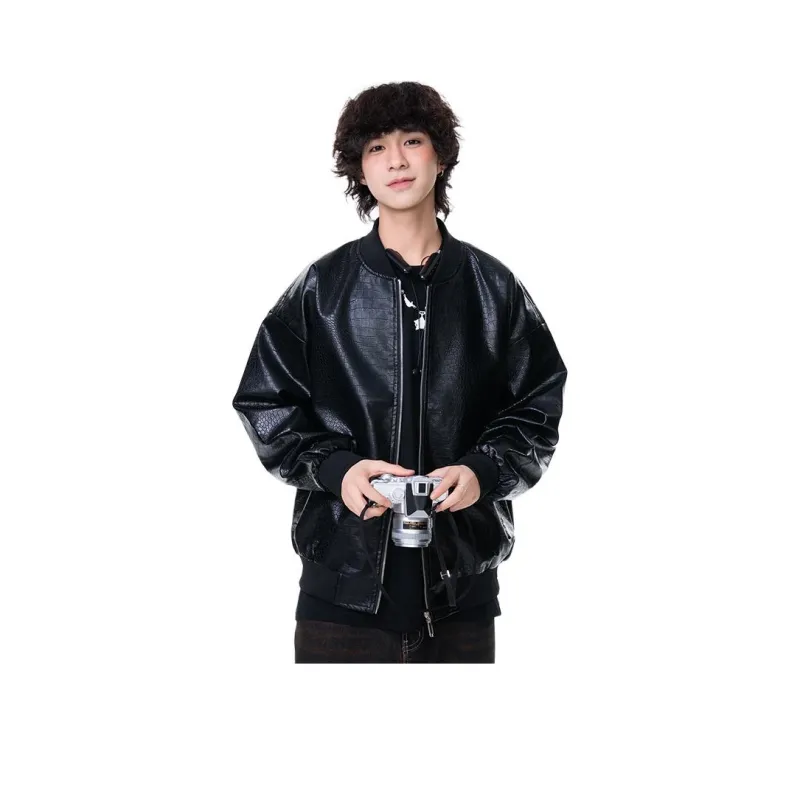 Ordifen Leather Jackets Unisex-2