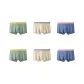 6 Pack (Pea Green 2+Khaki 2+Dark Blue 2)