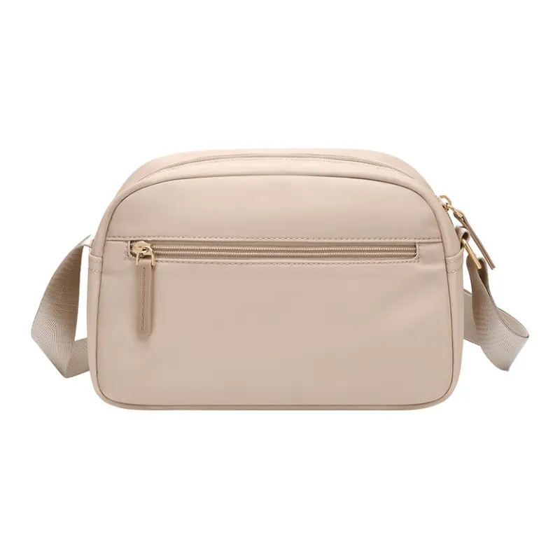 GOLF Fabric Crossbody Bag Women's Elegant Black/Oat-6
