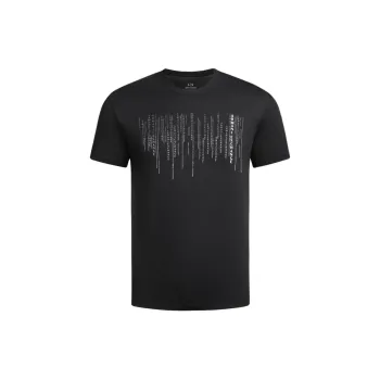 ARMANI EXCHANGE SS24 T Shirt Men's Black